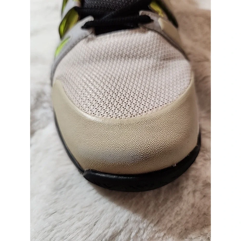 Nike‎ Zoom Vapor 9 Tour Platinum Volt Federline Tennis Shoes Sneakers Men's 11.5